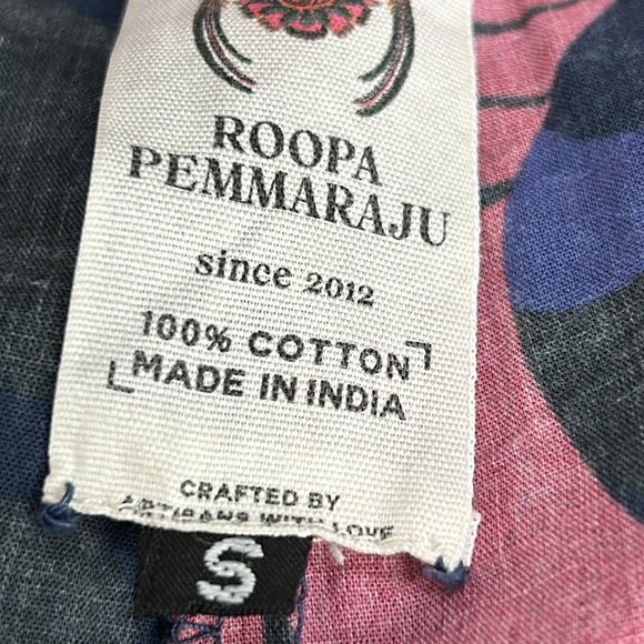 Anthropologie Sunset Wide-Leg Pants by Roopa Pemmaraju Resortwear, size Small - Picture 8 of 12